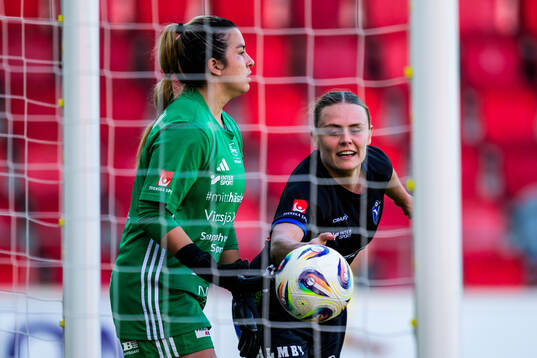 Växjö DFFs Maja Bodin jublar