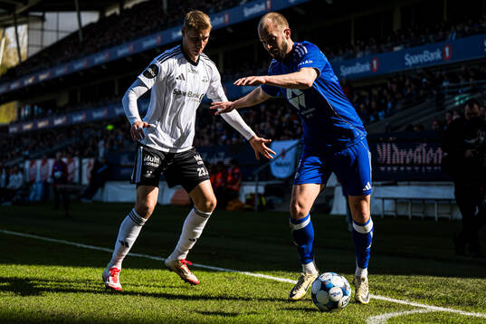 Ulrik Yttergård Jenssen of Rosenborg and Eirik Hestad of