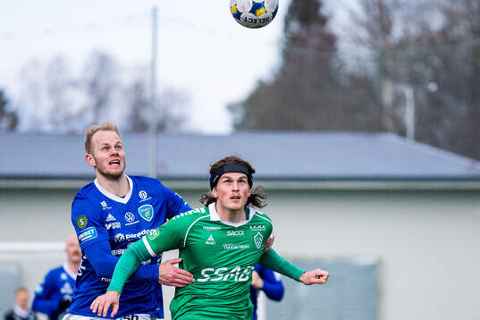 Umeå FCs Eythor Martin Björgolfsson och Brages Lorik