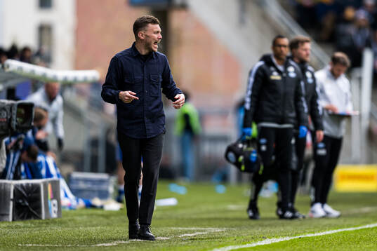 Alfred Johansson, head coach of Rosenborg