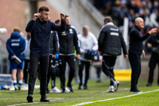 Alfred Johansson, head coach of Rosenborg