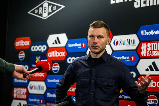 Alfred Johansson, head coach of Rosenborg