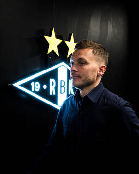 Alfred Johansson, head coach of Rosenborg