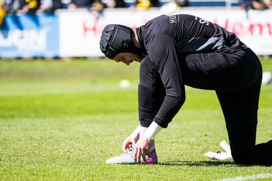 Mjällbys målvakt Noel Törnqvist