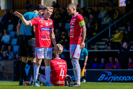 Degerfors Sebastian Ohlsson och Bernardo Gil Coutinho