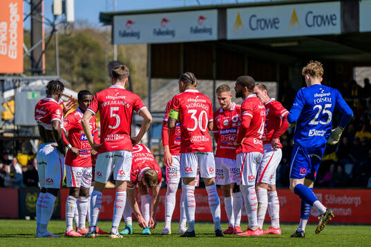 Degerfors spelare deppar