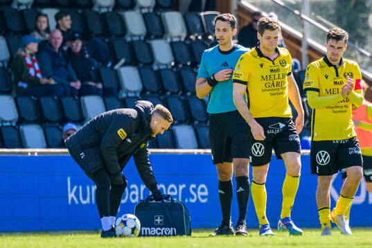 Mjällbys Jacob Bergström får vård