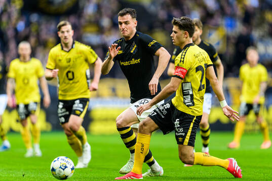 AIKs Áron Csongvai och Elfsborgs Besfort Zeneli