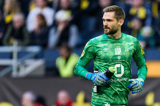 Elfsborgs målvakt Lucas Hägg Johansson