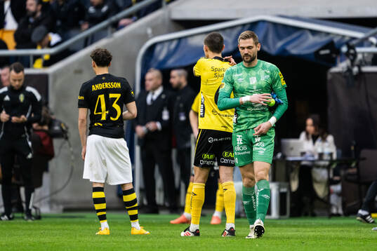 Elfsborgs målvakt Lucas Hägg Johansson