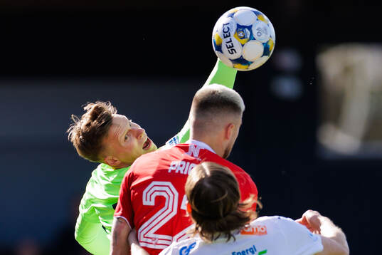 Värnamos målvakt Hugo Keto