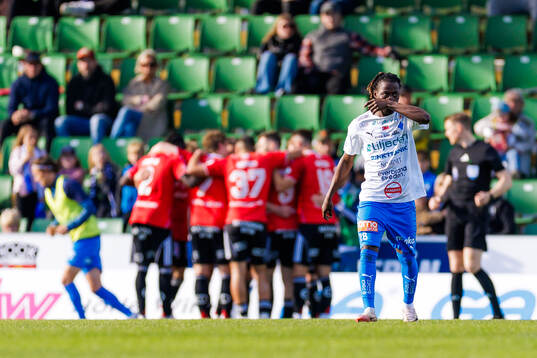Värnamos Frank Junior Agyei deppar