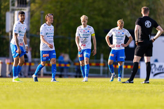 Värnamos Luke Le Roux, Simon Thern, Victor Larsson och