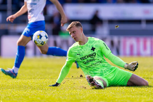 Värnamos målvakt Hugo Keto