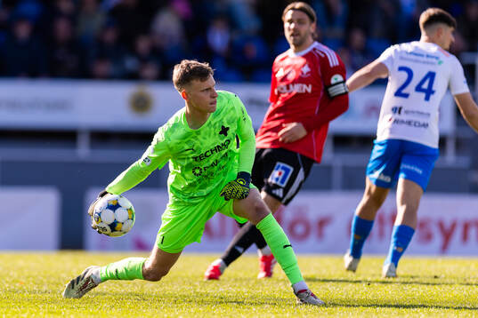 Värnamos målvakt Hugo Keto
