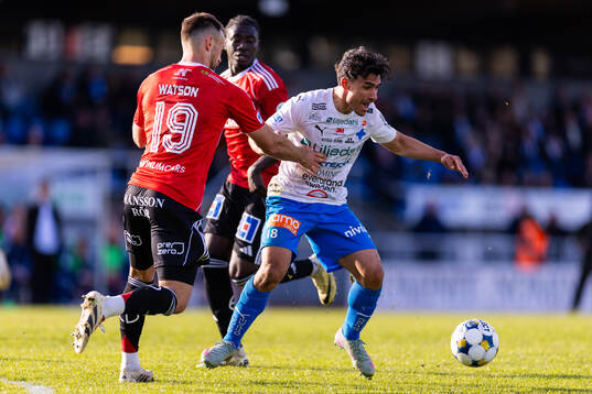IFK Norrköpings Max Watson och Värnamos Mohammad