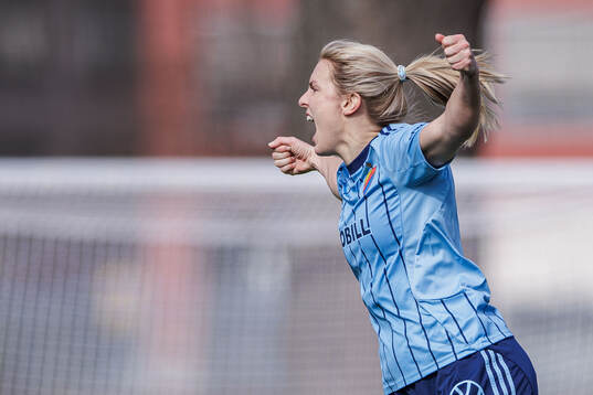 Djurgårdens Mimmi Larsson jublar