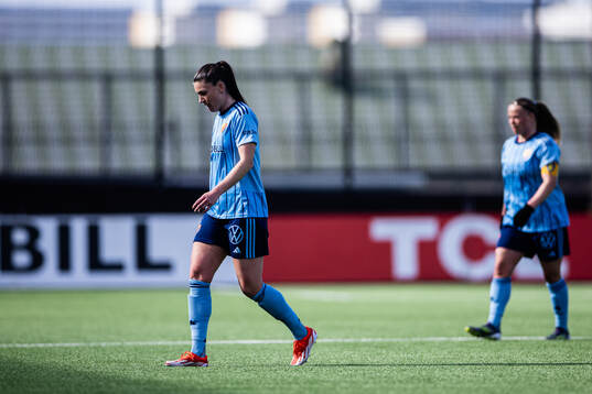 Djurgårdens Pauline Hammarlund deppar