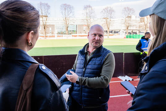 Rosengårds tränare Joel Kjetselberg