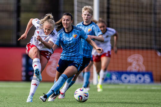 Rosengårds Molly Johansson och Djurgårdens Lucia Duras
