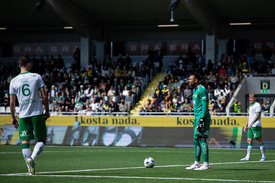 Hammarbys målvakt Warner Hahn