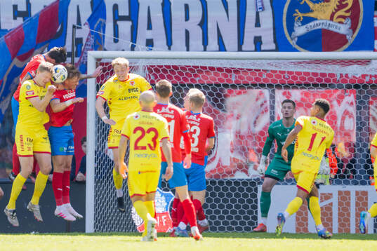 Kalmars Lars Sætra och Sivert Engh Øverby och