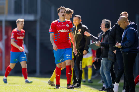 Helsingborgs Jon Birkfeldt deppar