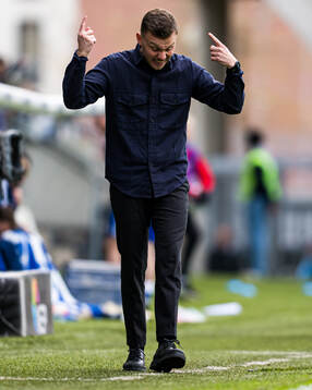 Alfred Johansson, head coach of Rosenborg
