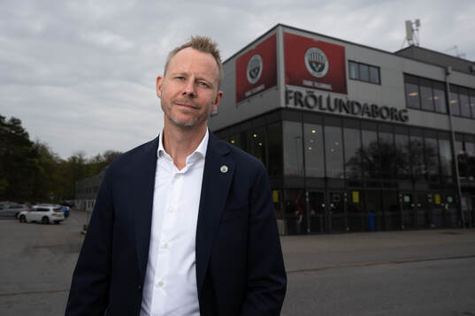Frölundas tillträdande tränare Robert Ohlsson