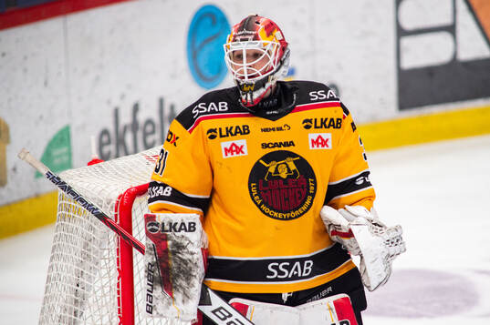 Luleås målvakt Matteus Ward