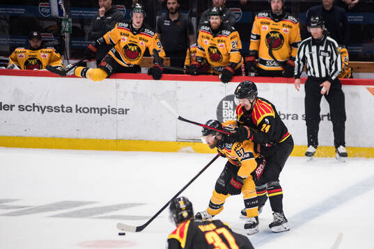 Luleås Linus Omark och Brynäs Linus Lindblom