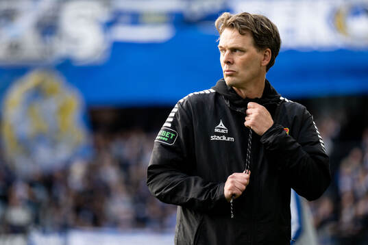 GAIS tränare Fredrik Holmberg