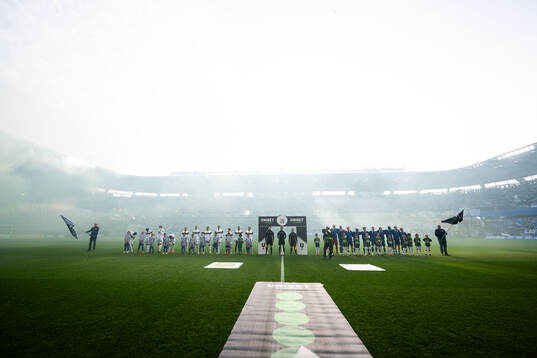 GAIS och IFK Göteborgs spelare
