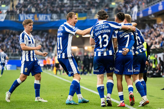 IFK Göteborgs Adam Carlén, Gustav Svensson, Sebastian