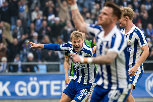 IFK Göteborgs David Kruse jublar