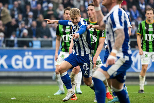 IFK Göteborgs David Kruse jublar