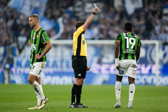 GAIS Gustav Lundgren och Ibrahim Diabate deppar