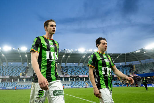 GAIS Oskar Ågren och Matteo de Brienne deppar