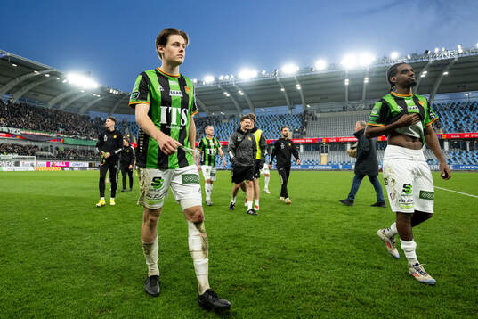GAIS Axel Henriksson och Harun Ibrahim deppar
