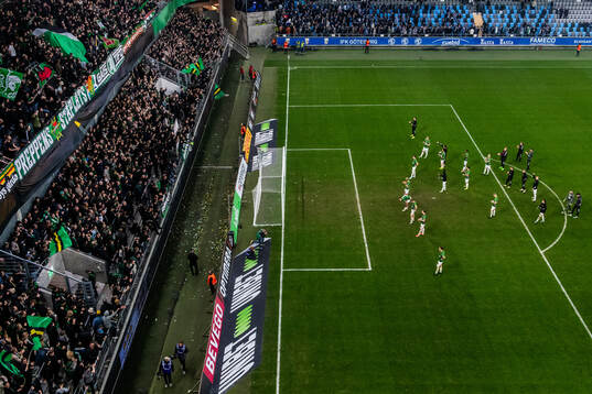 GAIS spelare tackar supportrarna