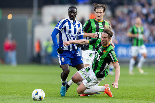 IFK Göteborgs Imam Jagne och GAIS Robin Frej