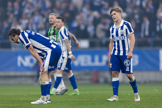 IFK Göteborgs Gustav Svensson och Felix Eriksson