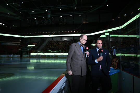 Lasse Granqvist och Joel Lundqvist från TV4