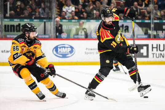 Luleås Mathias Bromé och Brynäs Axel Andersson