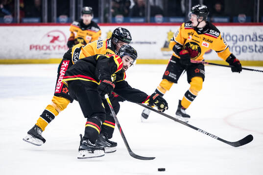 Luleås Marcus Hardegård och Brynäs Bobby Trivigno