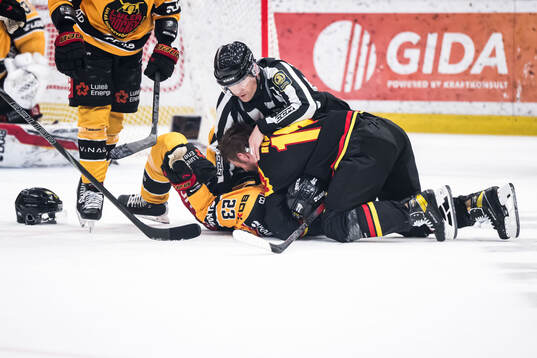 Brynäs Anton Rödin och Luleås Jesper Sellgren