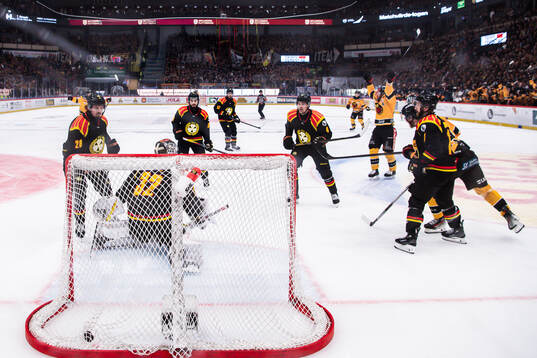 Brynäs spelare deppar