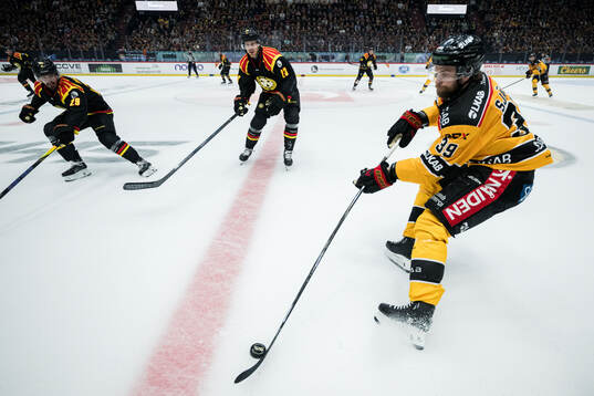 Luleås Pontus Själin mot Brynäs Axel Andersson och Oskar