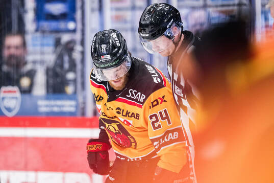 Luleås Brendan Shinnimin har ont