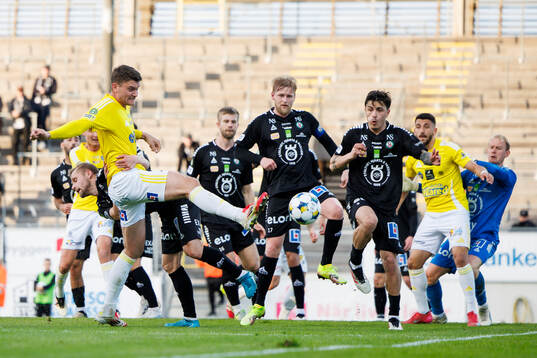 Falkenbergs Albin Andersson och Örebros Karl Holmberg